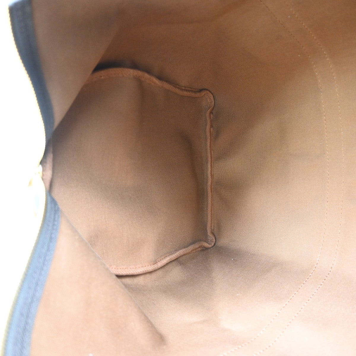 Louis Vuitton Keepall Monogram Canvas Brown Canvas Travel Bag Bag (Pre-Owned)