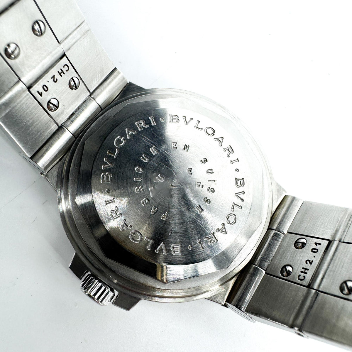 Bvlgari Diagono Automatic Stainless Steel Watch (Pre-Owned)