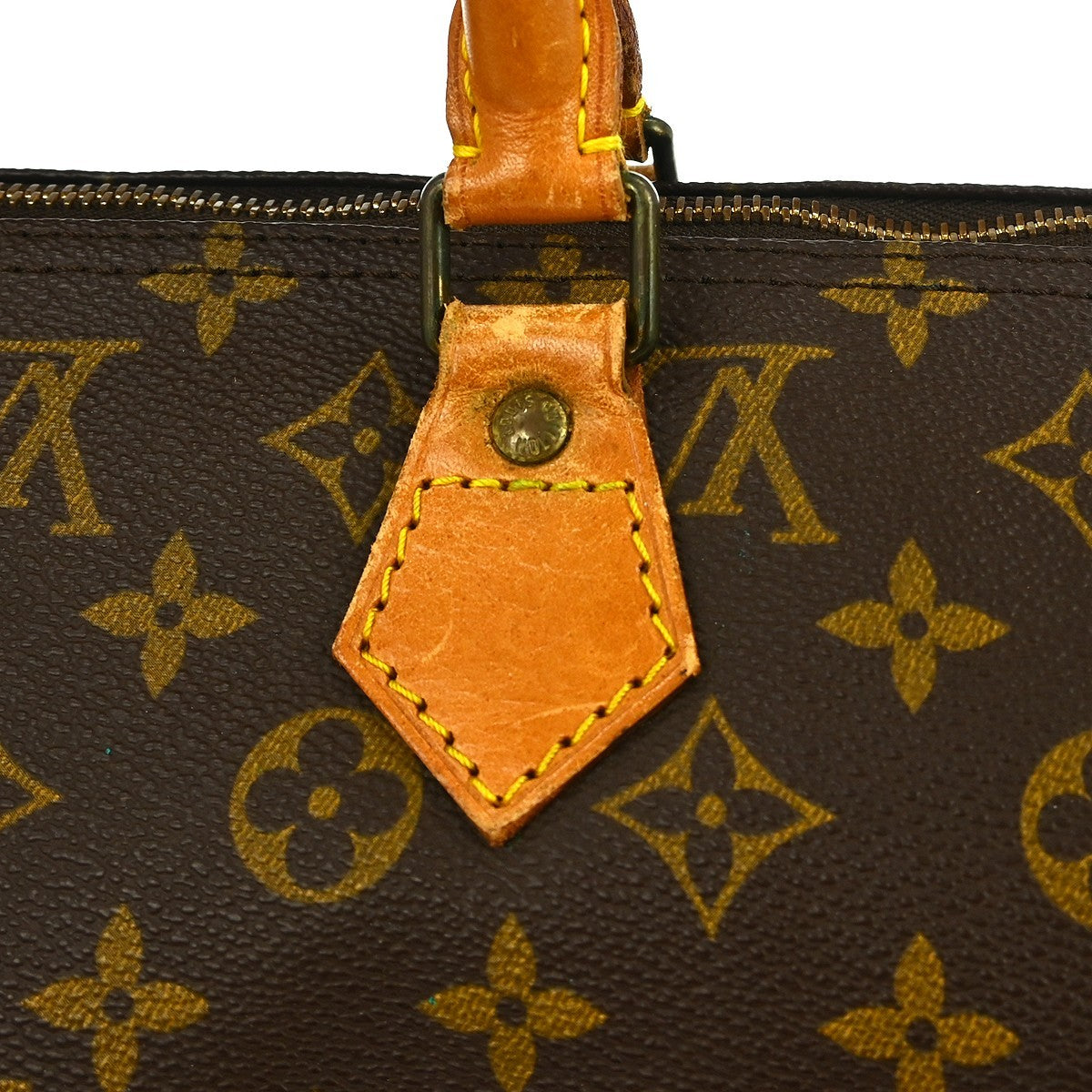 Louis Vuitton Speedy Monogram Canvas Brown Canvas Handbag (Pre-Owned)