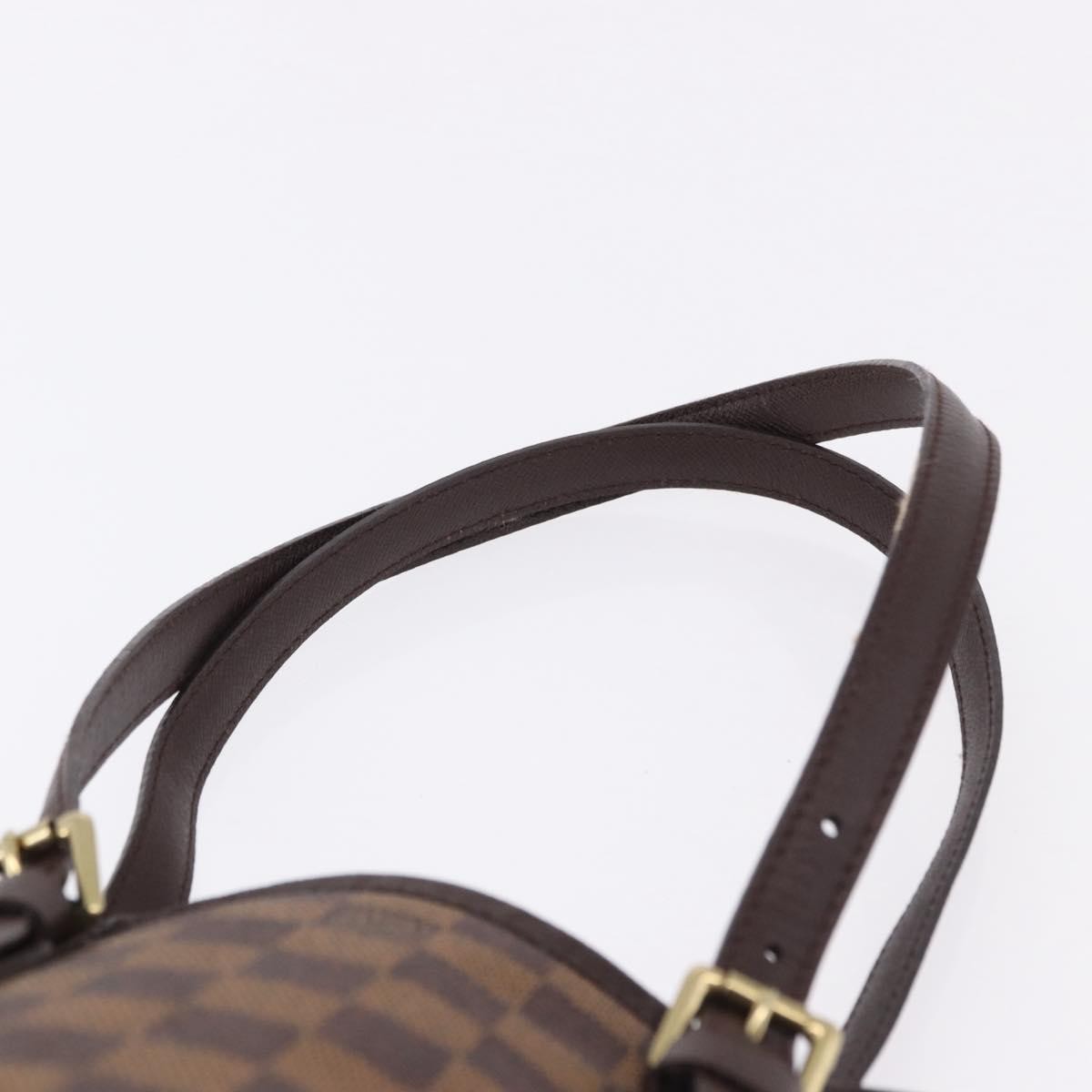 Louis Vuitton Marais Bucket Damier Ebene Brown Canvas Shoulder Bag Bag (Pre-Owned)