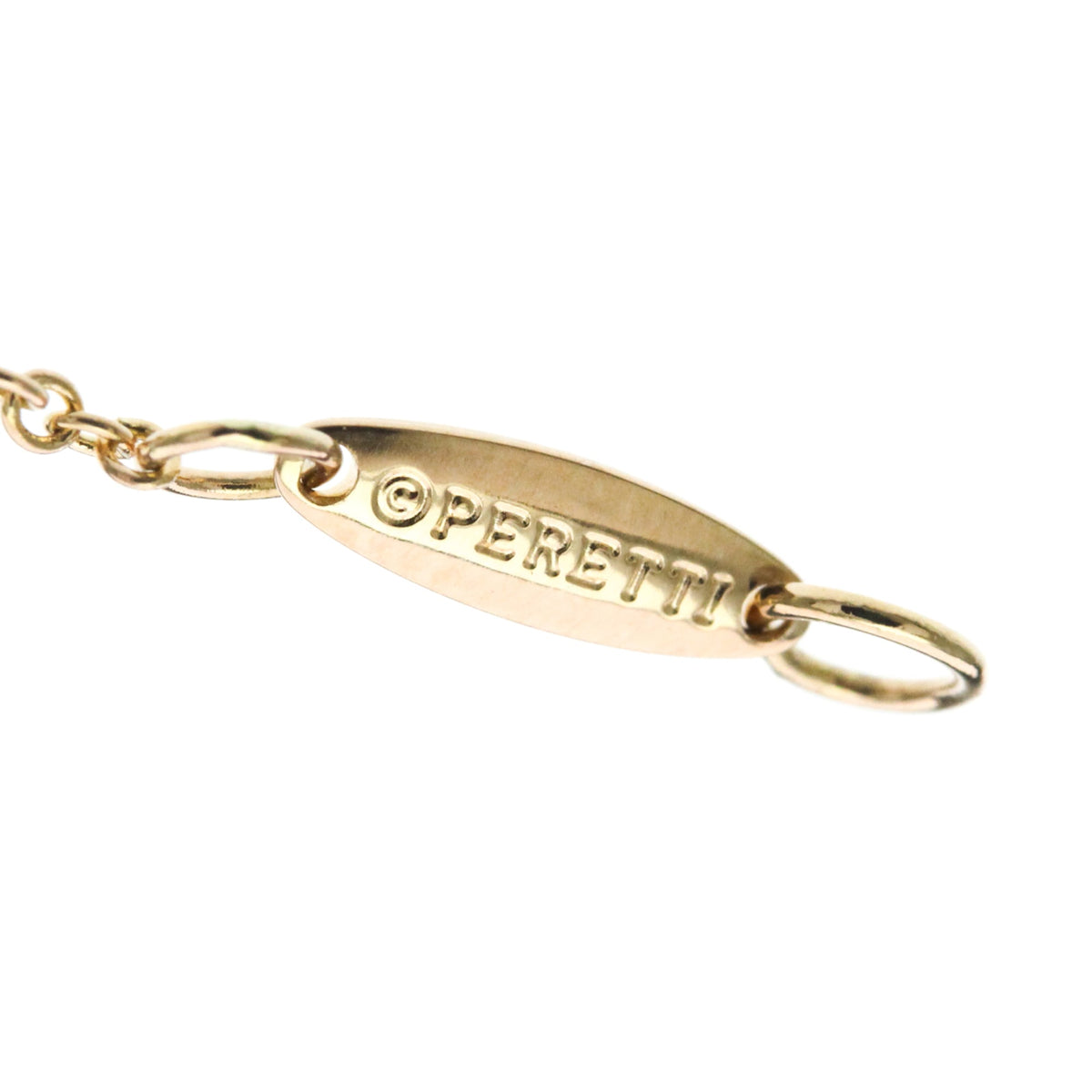 Tiffany & Co. Peretti Diamonds By The Yard 18K Rose Gold With Diamond Gold Pink_Gold Bracelet Jewelry (Pre-Owned)