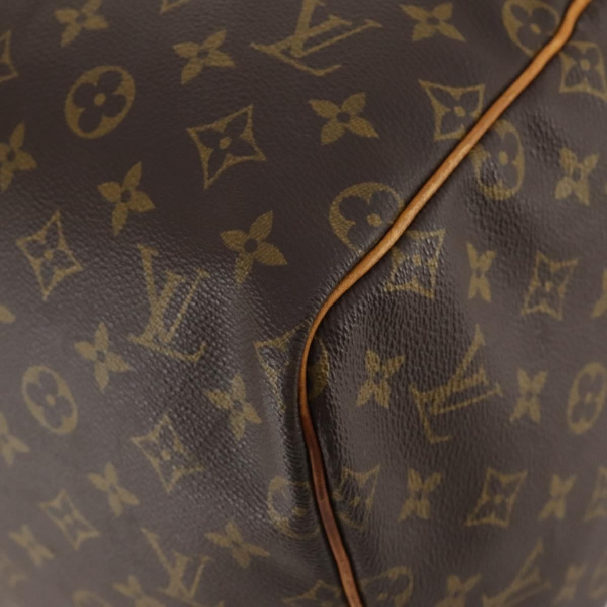 Louis Vuitton Keepall Monogram Canvas Brown Canvas Travel Bag Bag (Pre-Owned)