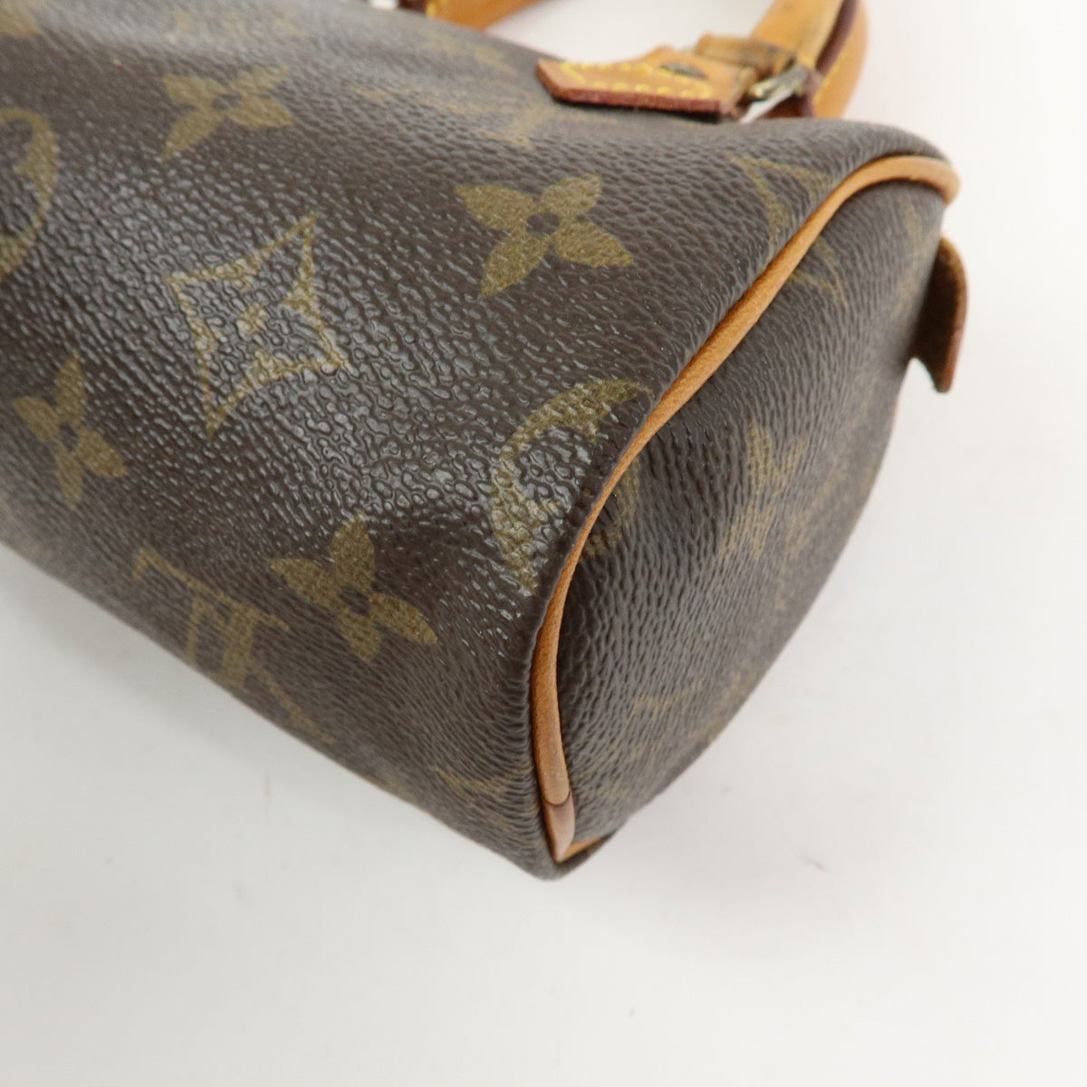 Louis Vuitton Speedy Mini Hl Monogram Canvas Brown Canvas Handbag (Pre-Owned)