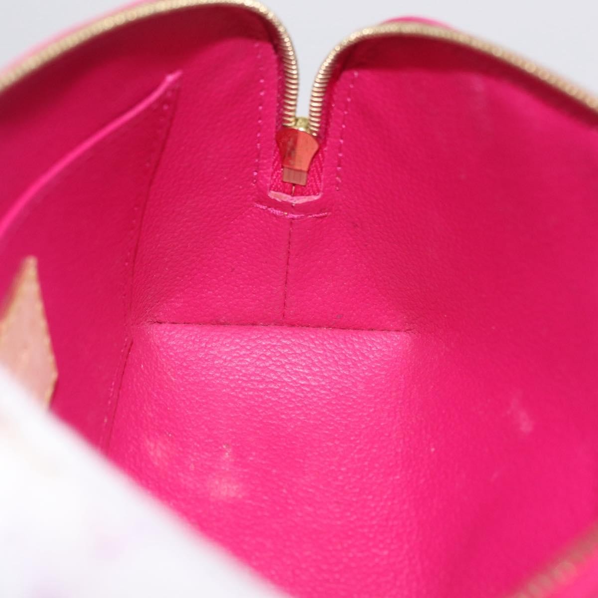 Louis Vuitton Cosmetic Case Limited Edition Monogram Vernis Ikat Pink Patent_Leather Toiletry Case Accessory (Pre-Owned)