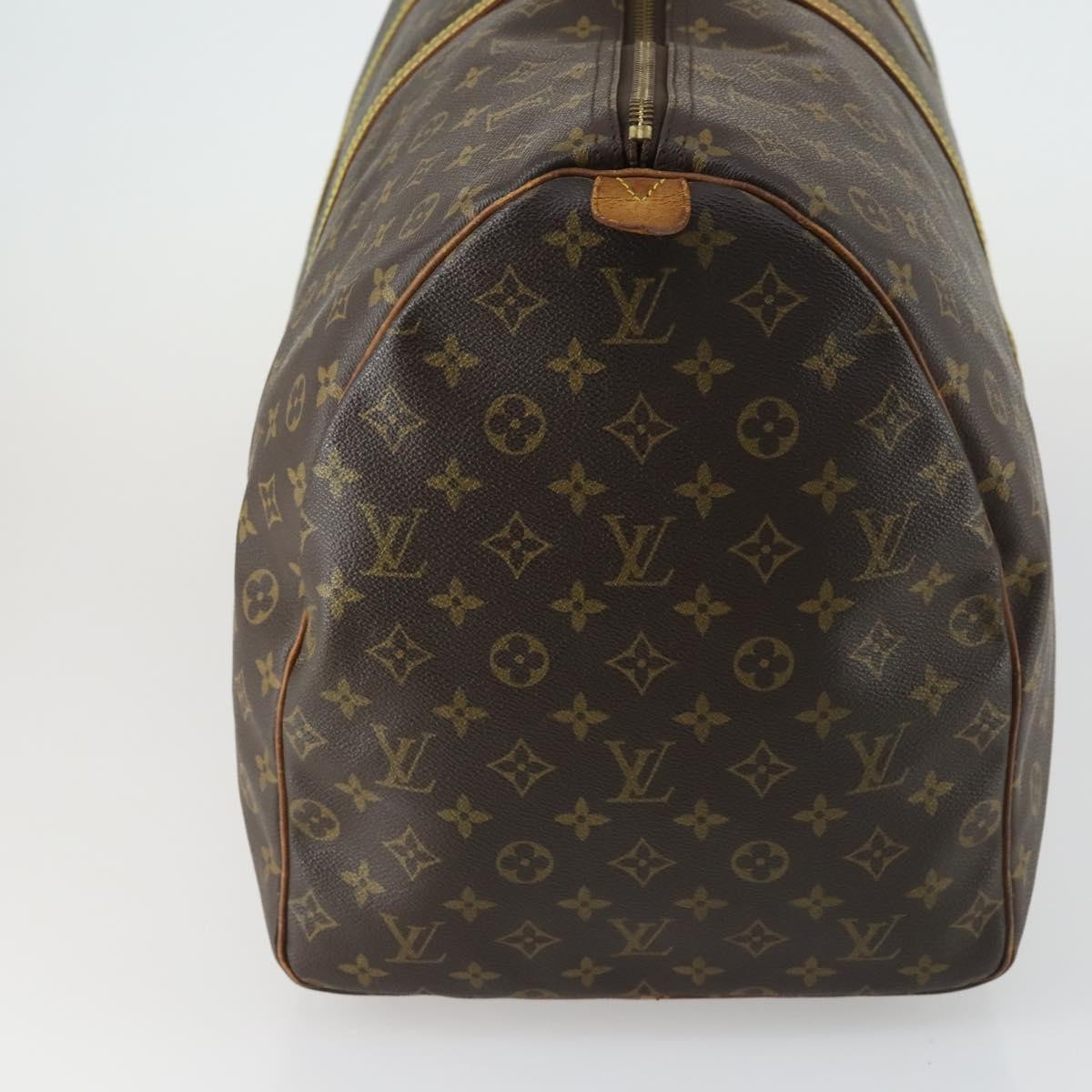 Louis Vuitton Keepall Monogram Canvas Brown Canvas Travel Bag Bag (Pre-Owned)