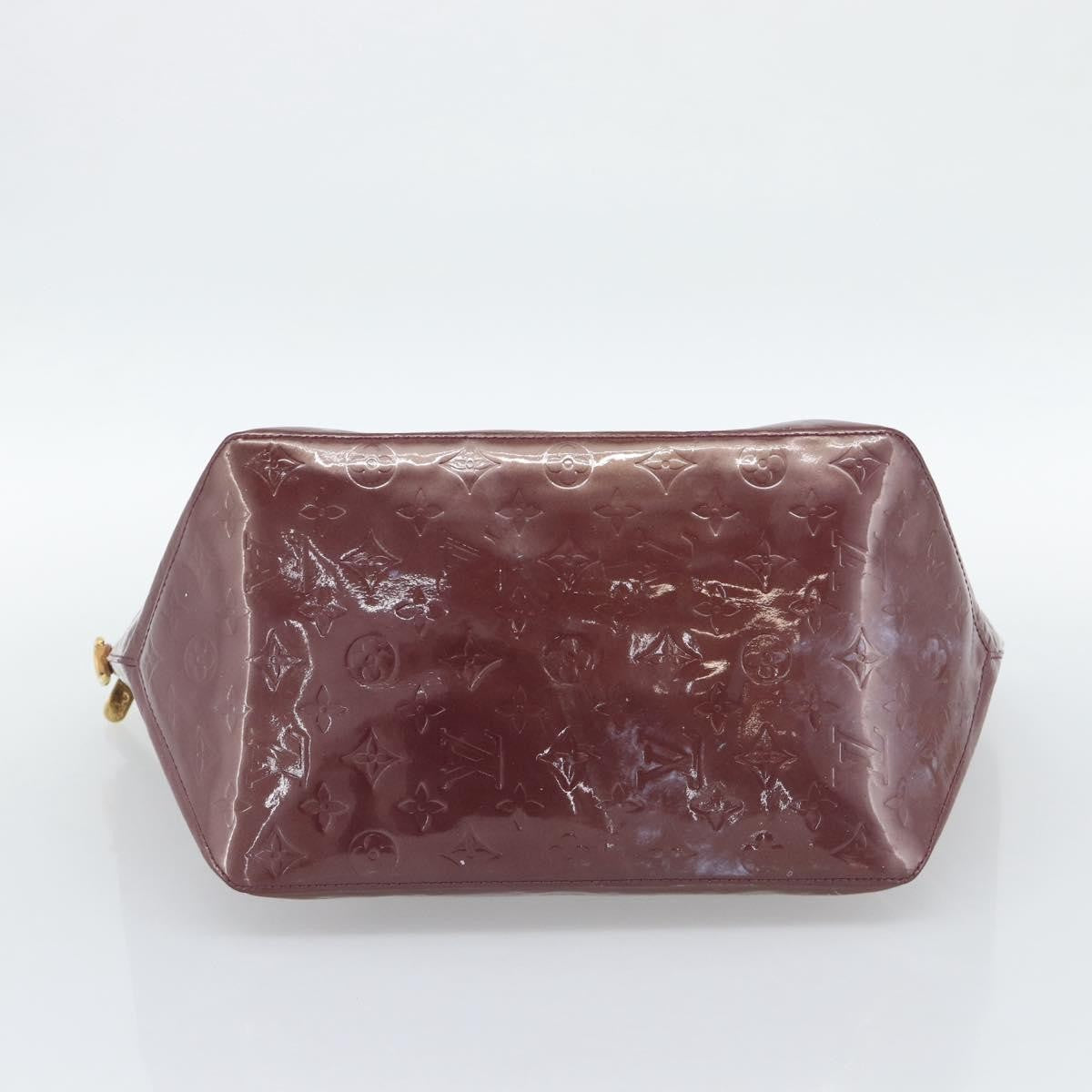 Louis Vuitton Bellevue Monogram Vernis Purple Patent_Leather Tote Bag Bag (Pre-Owned)