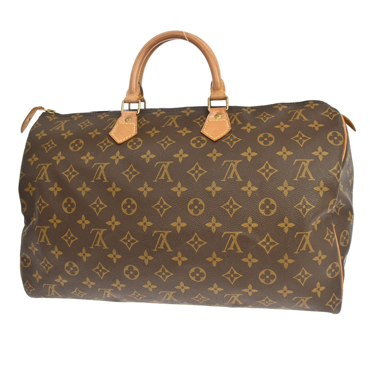 Louis Vuitton Speedy Monogram Canvas Brown Canvas Handbag (Pre-Owned)