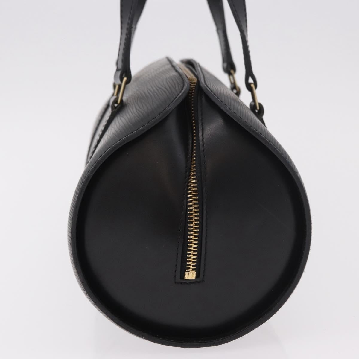 Louis Vuitton Soufflot Epi Leather Black Leather Handbag (Pre-Owned)