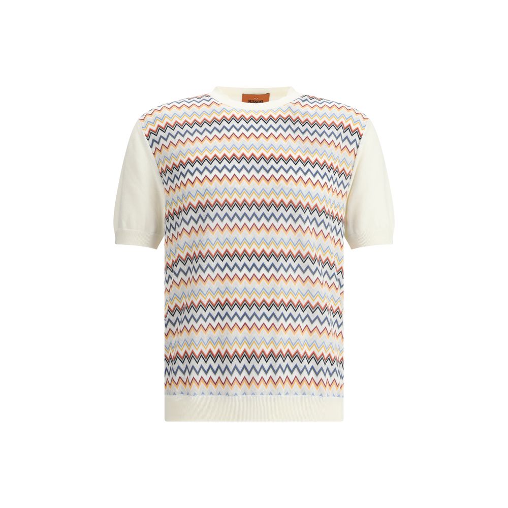 Missoni ZigZag pattern Knit Men's T-Shirt
