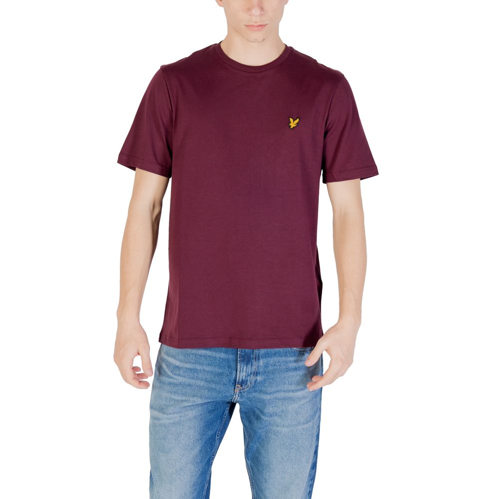 Lyle & Scott Bordeaux Cotton Men's T-Shirt