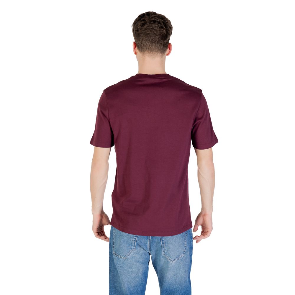 Lyle & Scott Bordeaux Cotton Men's T-Shirt