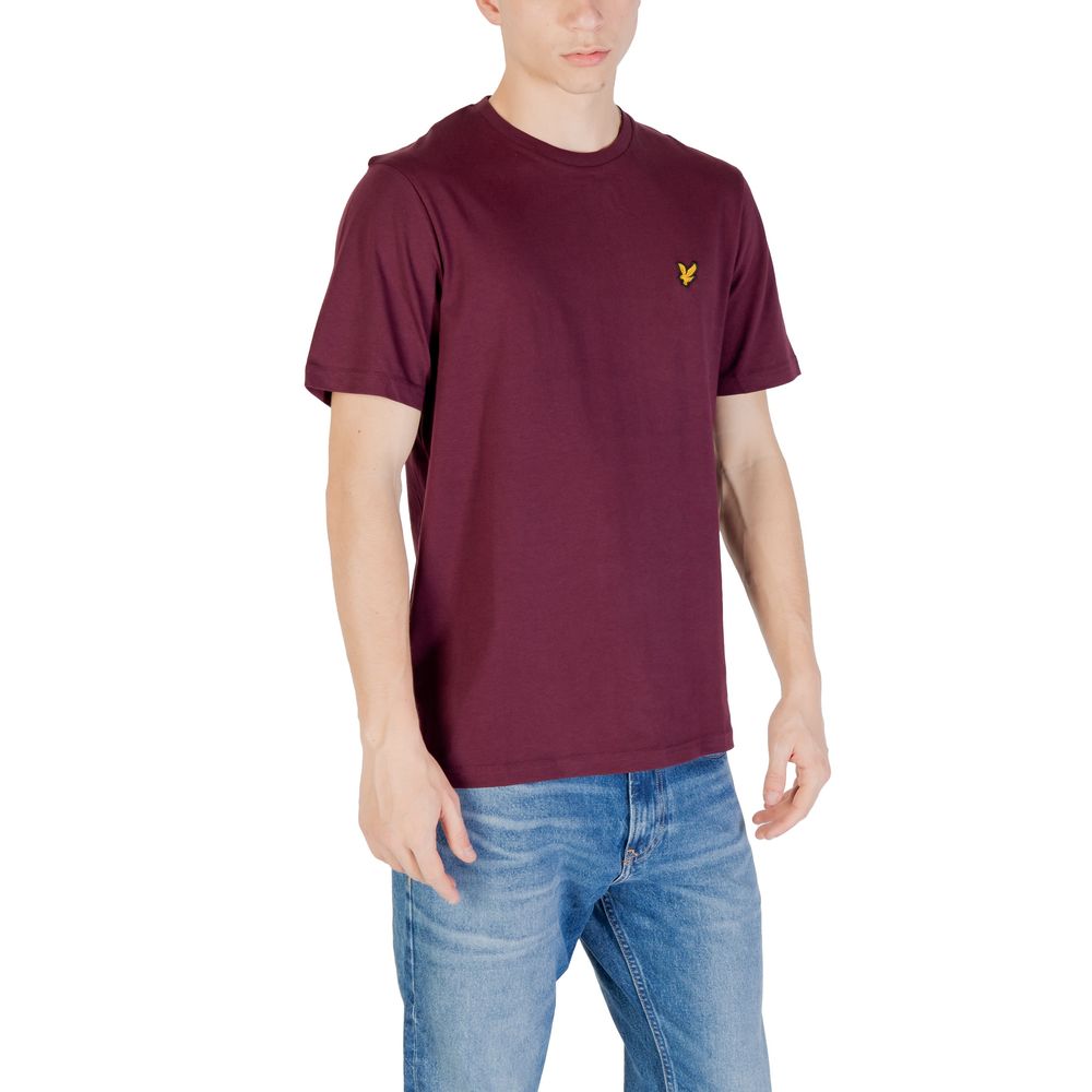 Lyle & Scott Bordeaux Cotton Men's T-Shirt