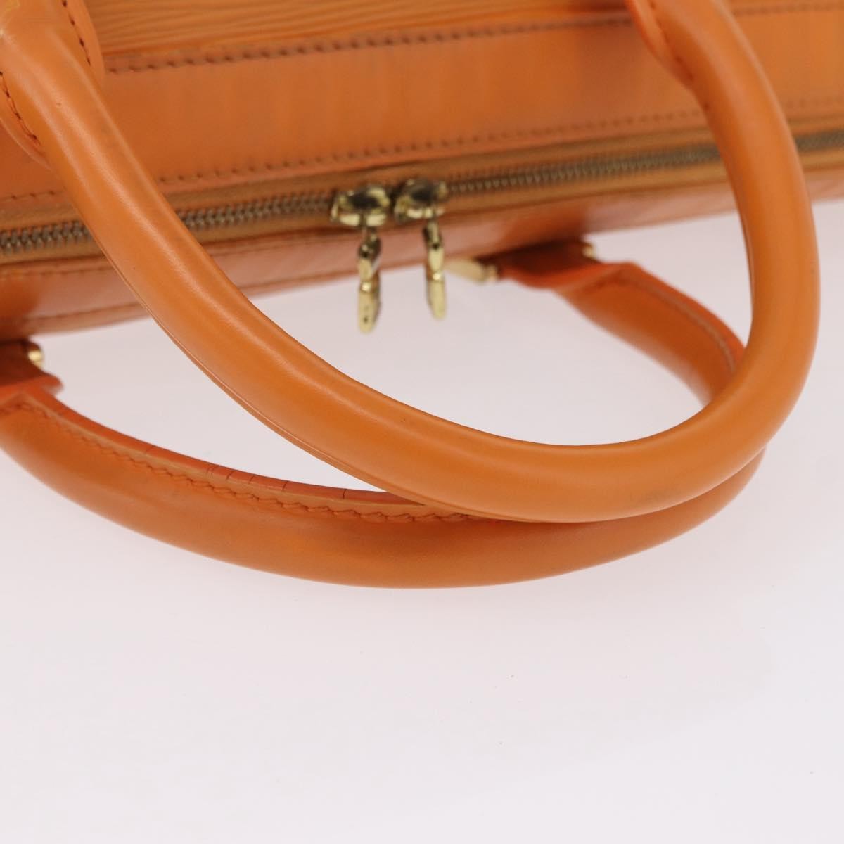 Louis Vuitton Dhanura Epi Leather Orange Leather Handbag (Pre-Owned)