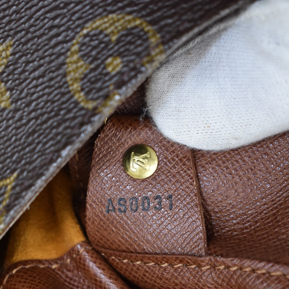 Louis Vuitton Musette Perforated Monogram Canvas Brown Canvas Handbag (Pre-Owned)