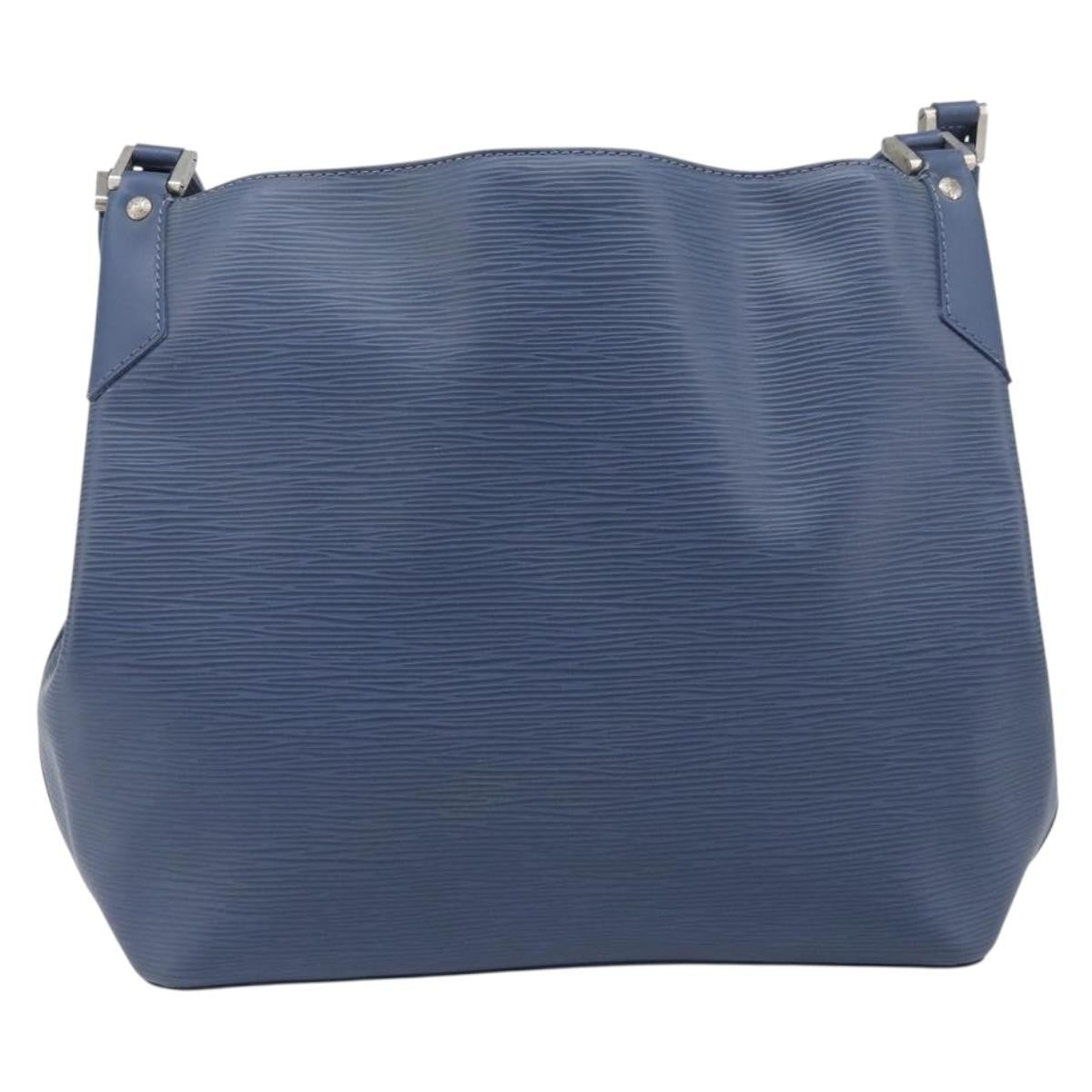 Louis Vuitton Mandara Epi Leather Blue Leather Shoulder Bag Bag (Pre-Owned)