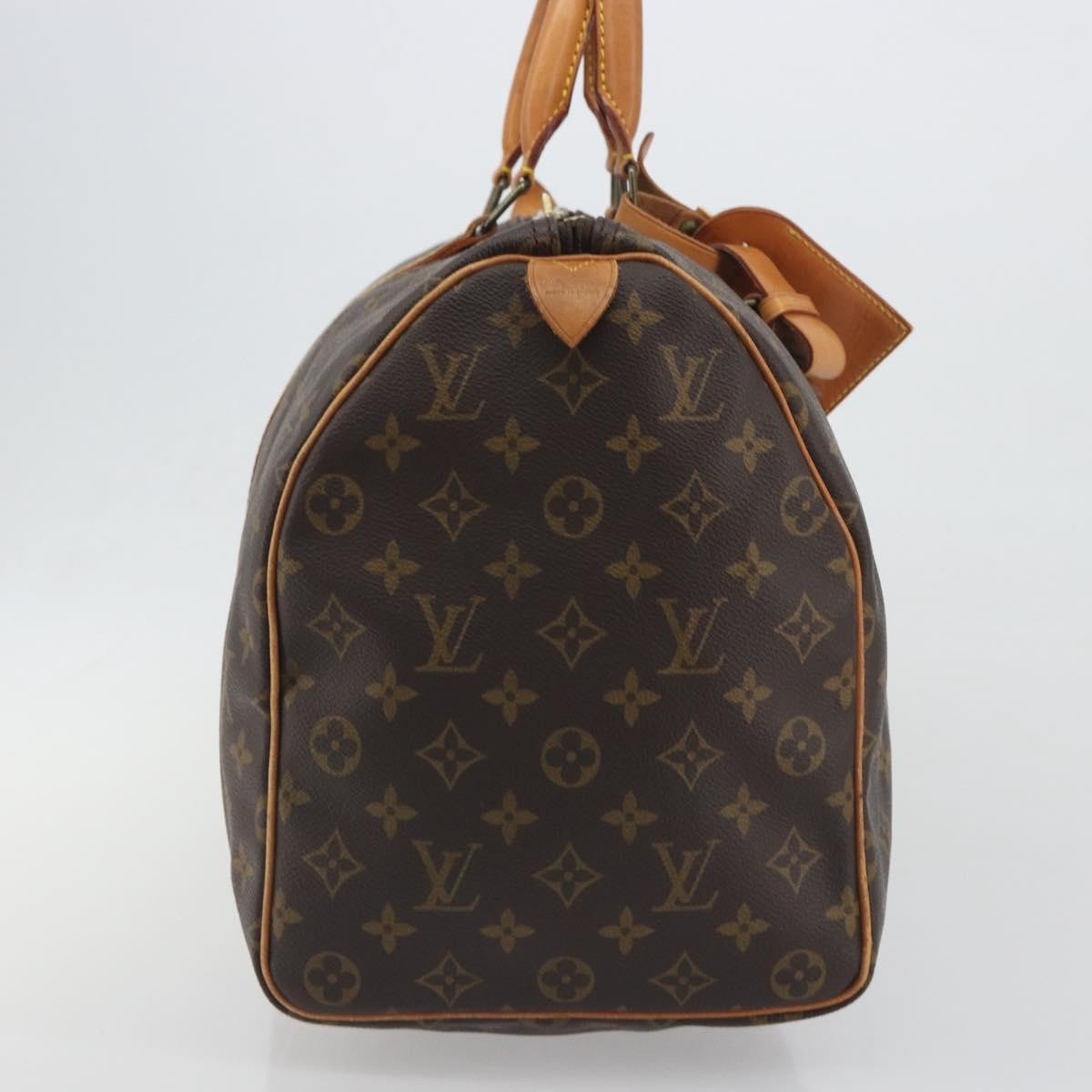 Louis Vuitton Keepall Monogram Brown Canvas Travel Bag Bag (Pre-Owned)