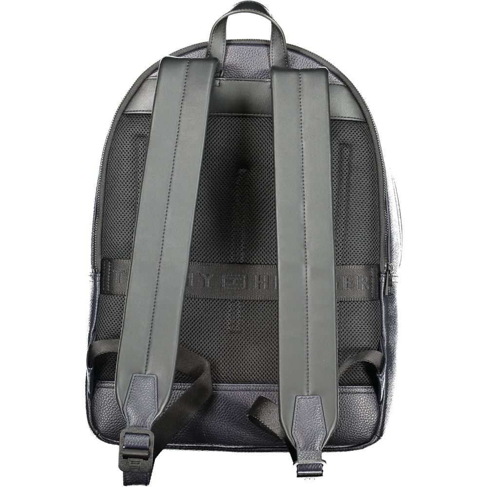 Tommy Hilfiger Blue Polyurethane Men's Men's Backpack
