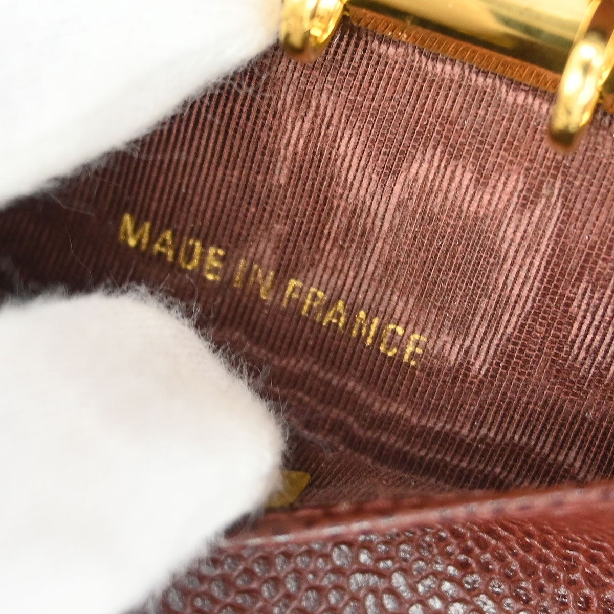 Chanel Cc Bifold Quilted Caviar Brown Leather Wallets Accessory (Pre-Owned)