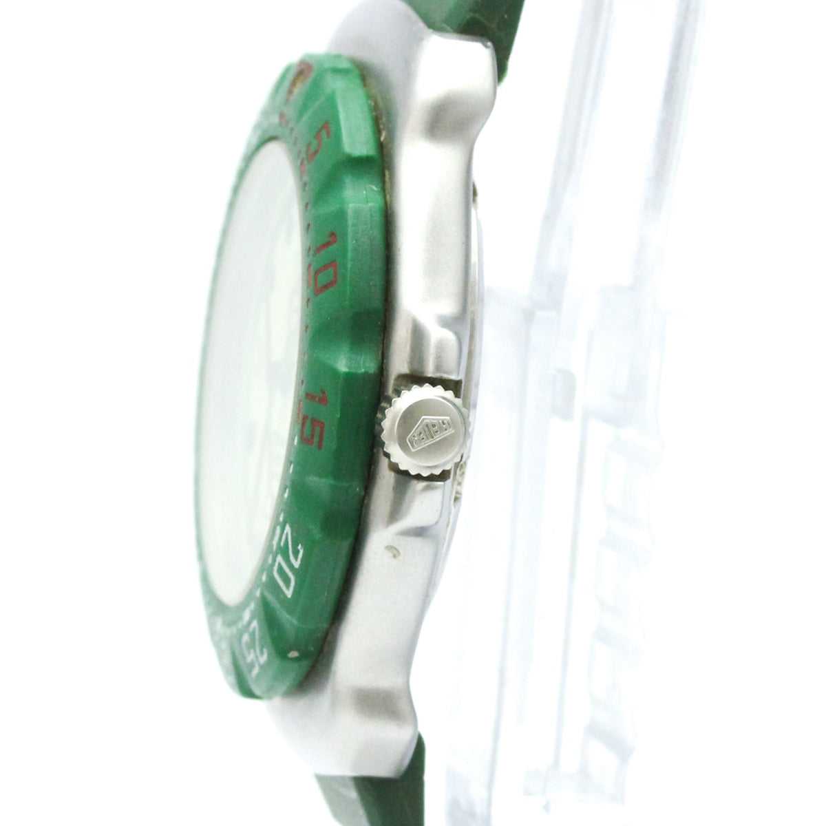 Tag Heuer Formula 1 Lady Stainless Steel And Rubber Watch (Pre-Owned)