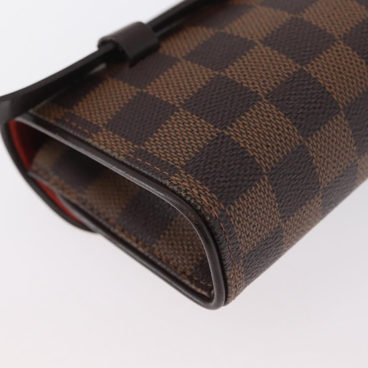 Louis Vuitton Florentine Waist Monogram Canvas Brown Canvas Clutche & Pouche Bag (Pre-Owned)