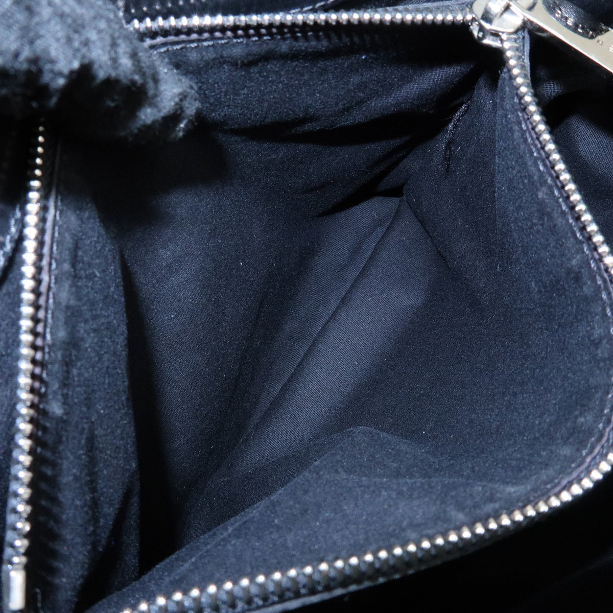 Celine C Macadam Tote Pvc Leather/ Macadam Canvas Black Suede Shoulder Bag Bag (Pre-Owned)