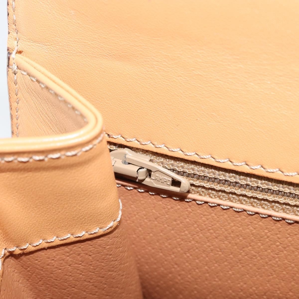 Celine Handbag Canvas Brown Canvas Handbag (Pre-Owned)