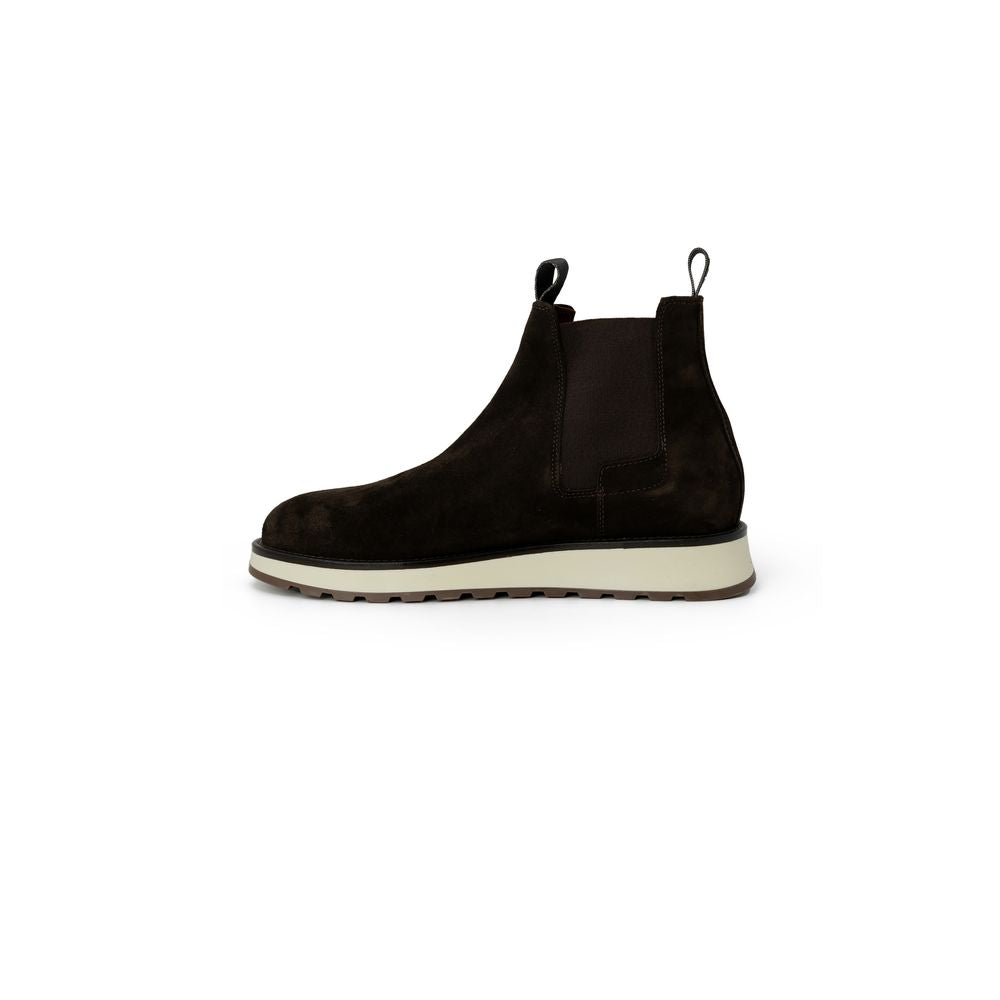 Liu Jo Brown Suede Leather Men's Boot