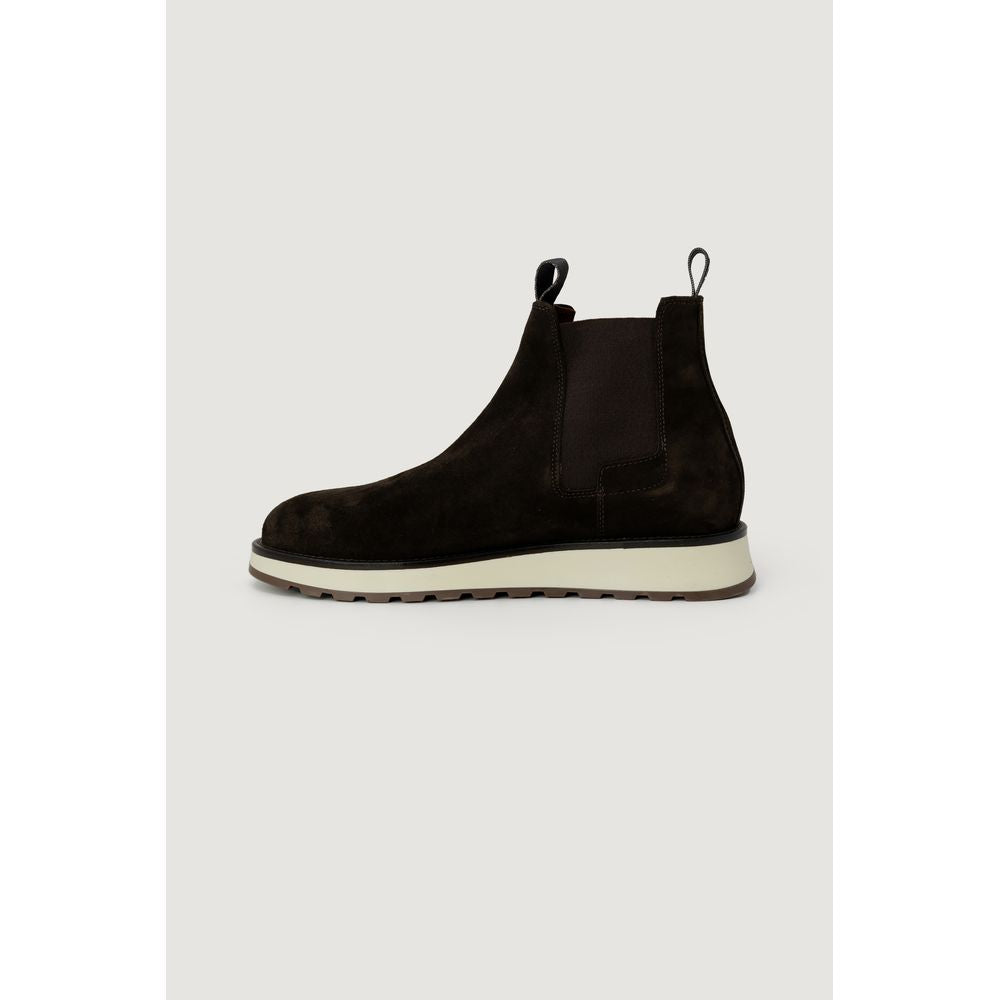 Liu Jo Brown Suede Leather Men's Boot