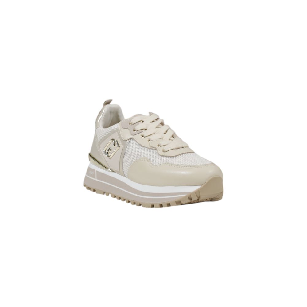 Liu Jo Cream Leather Women's Sneaker