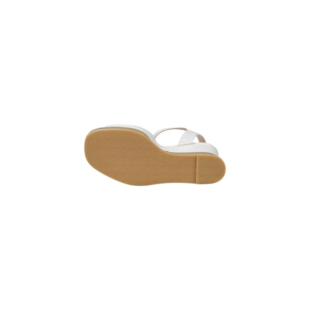 Liu Jo Cream Leather Women's Sandal