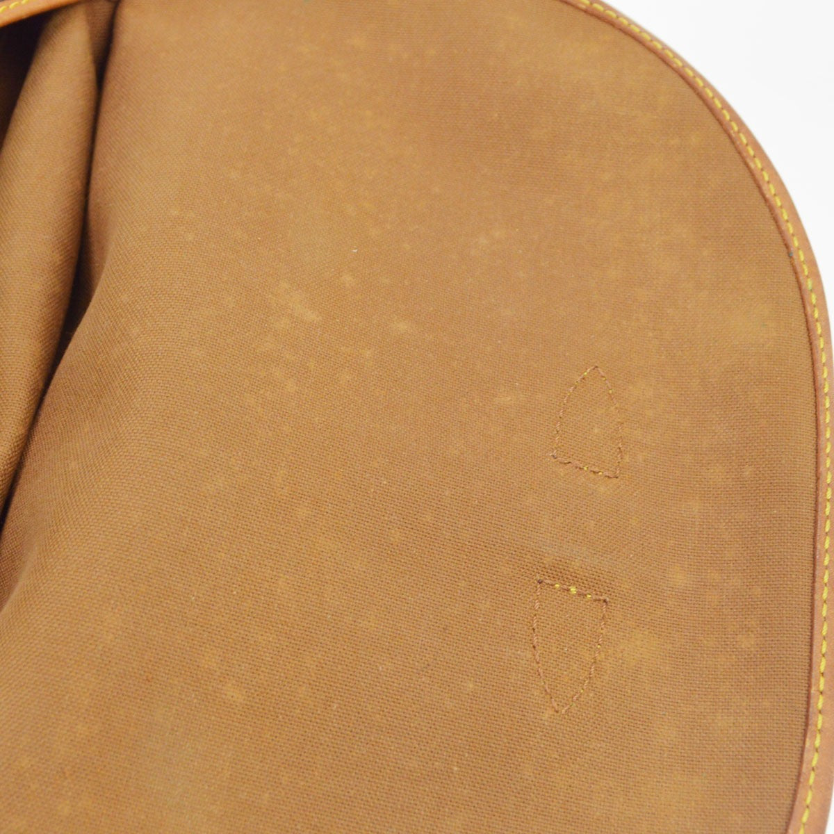 Louis Vuitton Saumur Monogram Canvas Brown Canvas Shoulder Bag Bag (Pre-Owned)