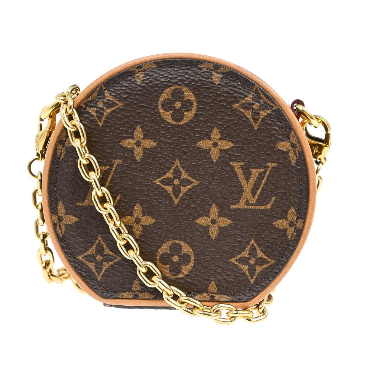 Louis Vuitton Boite Chapeau Coin Purse Monogram Canvas Brown Canvas Clutche & Pouche Bag (Pre-Owned)