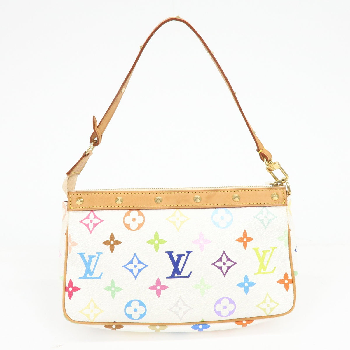 Louis Vuitton Pochette Accessoires Monogram Multicolor Multicolour Canvas Clutche & Pouche Bag (Pre-Owned)