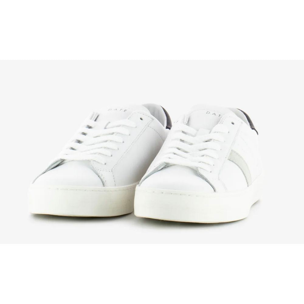 D.A.T.E White Leather Men's Sneaker