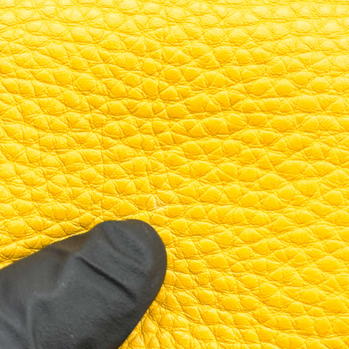 Prada Front Pocket Convertible Tote Leather Yellow Leather Tote Bag Bag (Pre-Owned)
