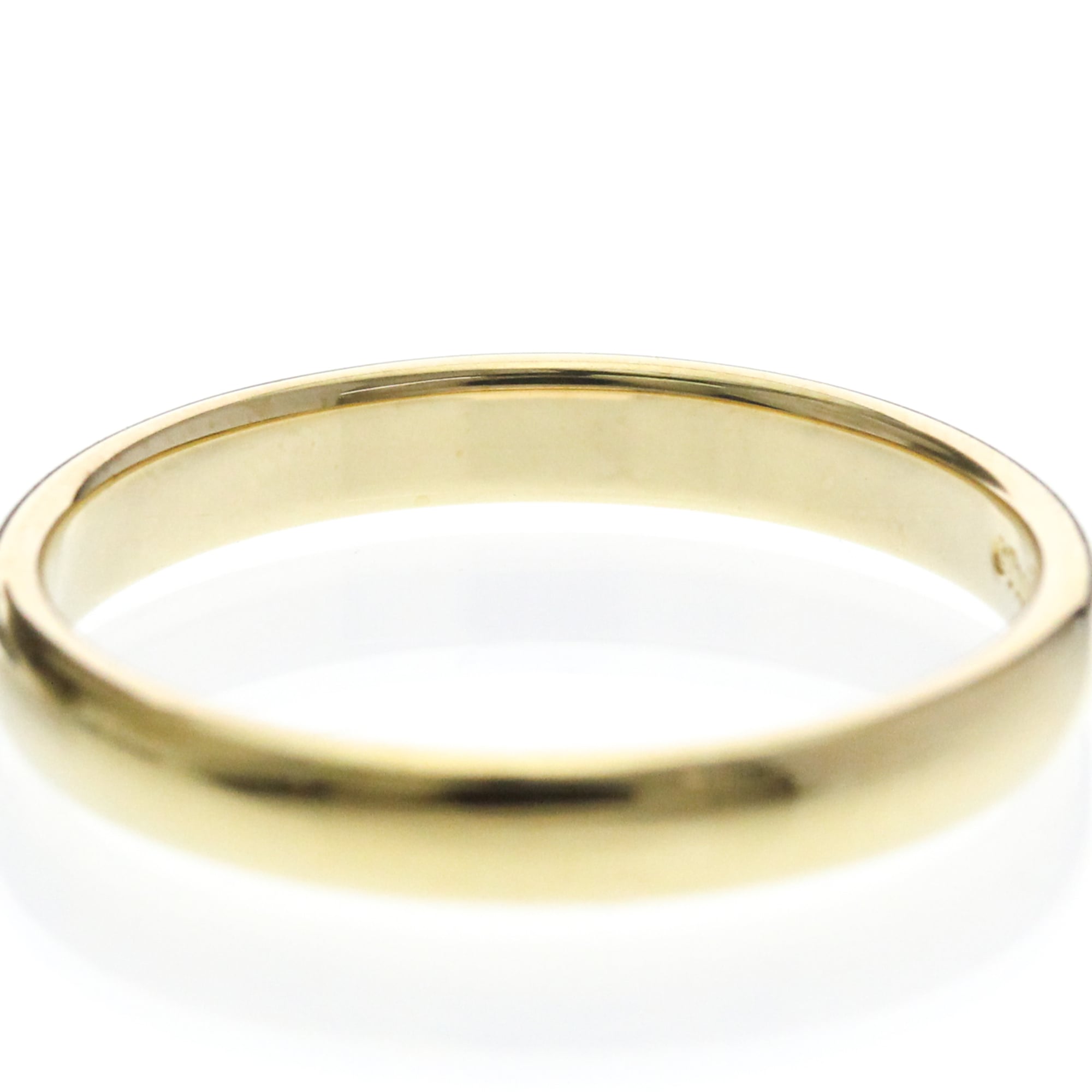 Tiffany & Co. Classic Wedding Band 18K Yellow Gold Gold Yellow_Gold Ring Jewelry (Pre-Owned)