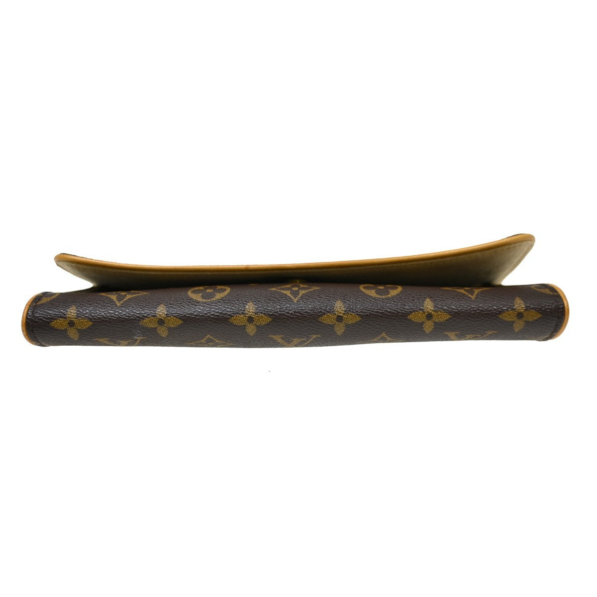 Louis Vuitton Twin Monogram Canvas Brown Canvas Clutche & Pouche Bag (Pre-Owned)