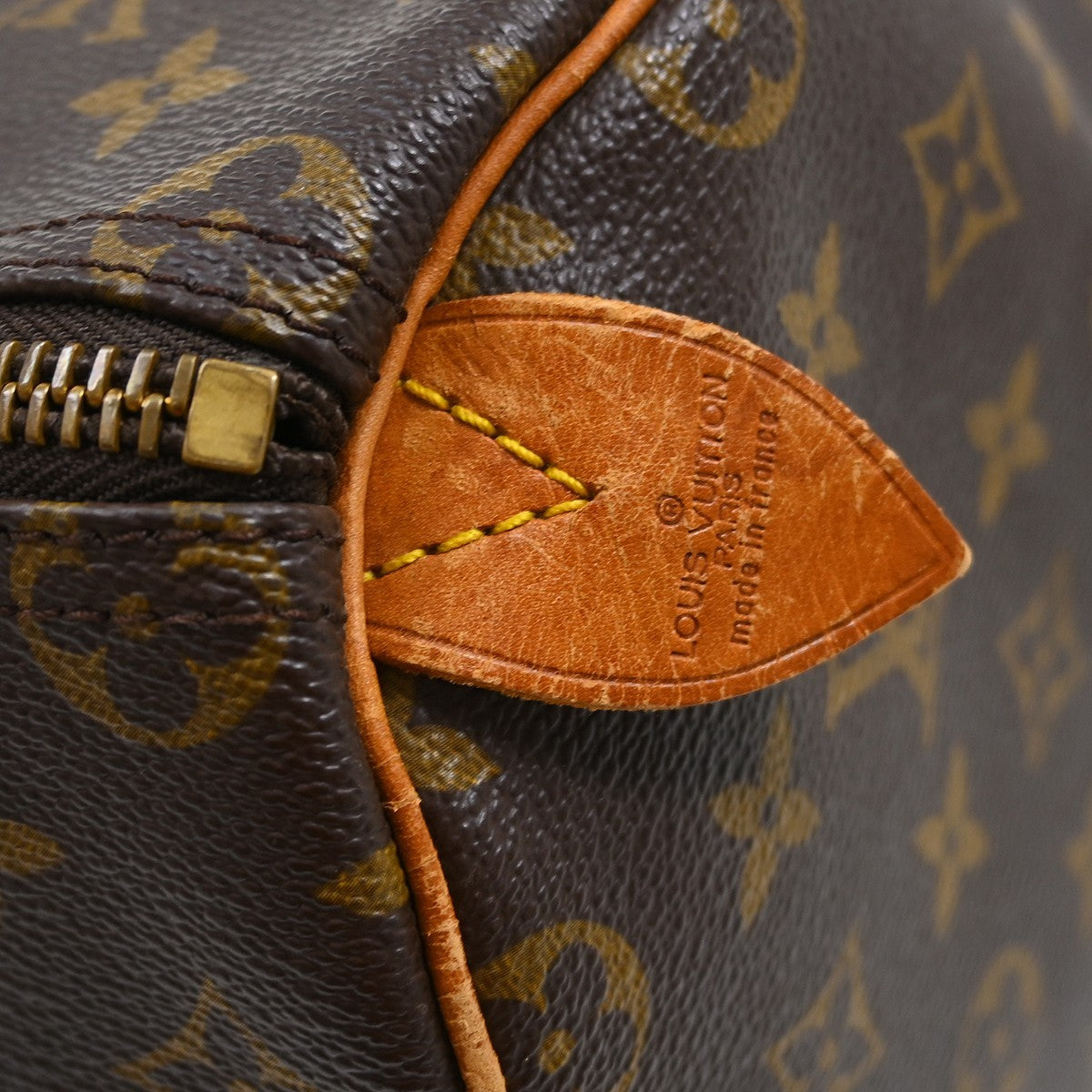 Louis Vuitton Keepall Monogram Brown Canvas Travel Bag Bag (Pre-Owned)