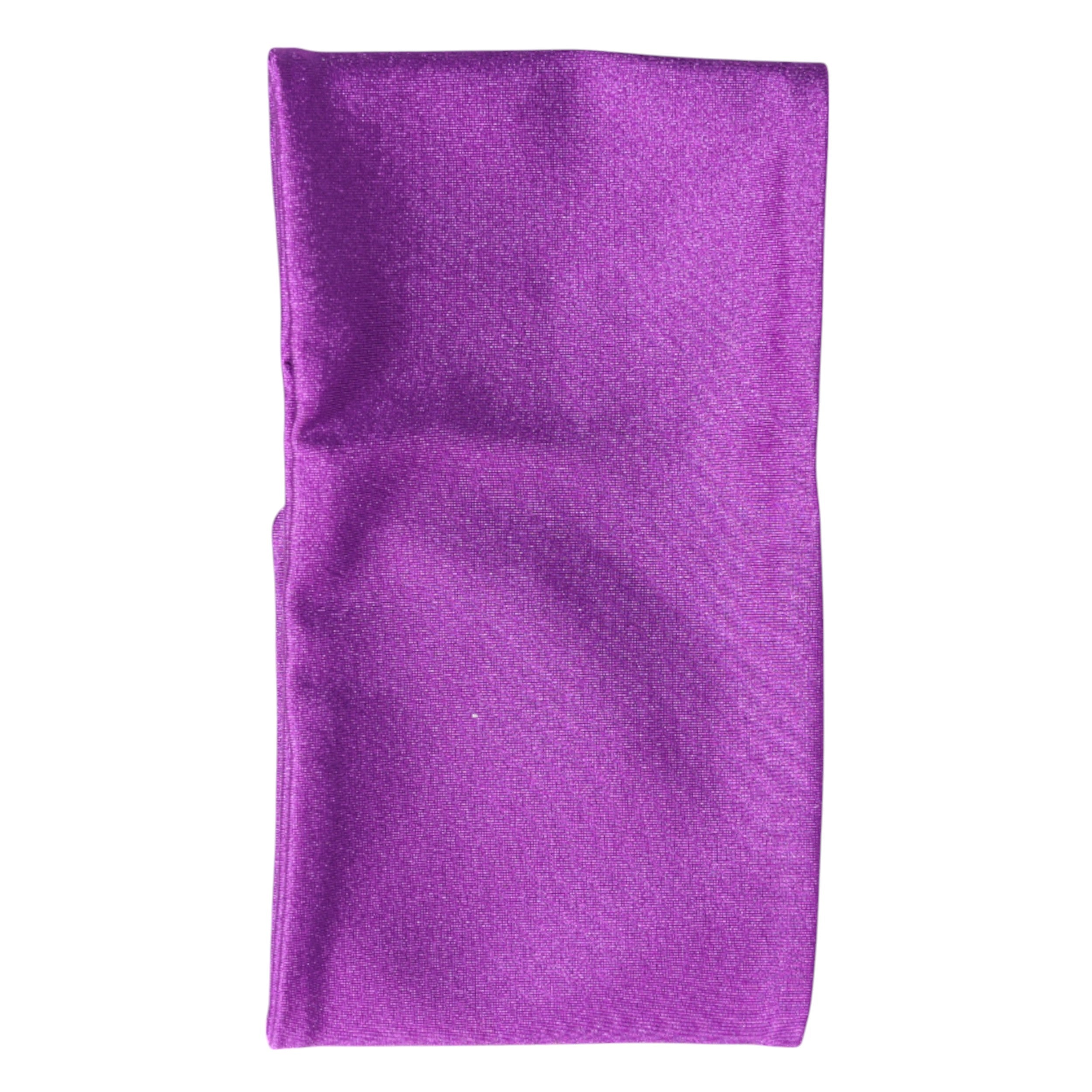 Dolce & Gabbana Purple Nylon Stretch Women Neck Warmer Women's Scarf