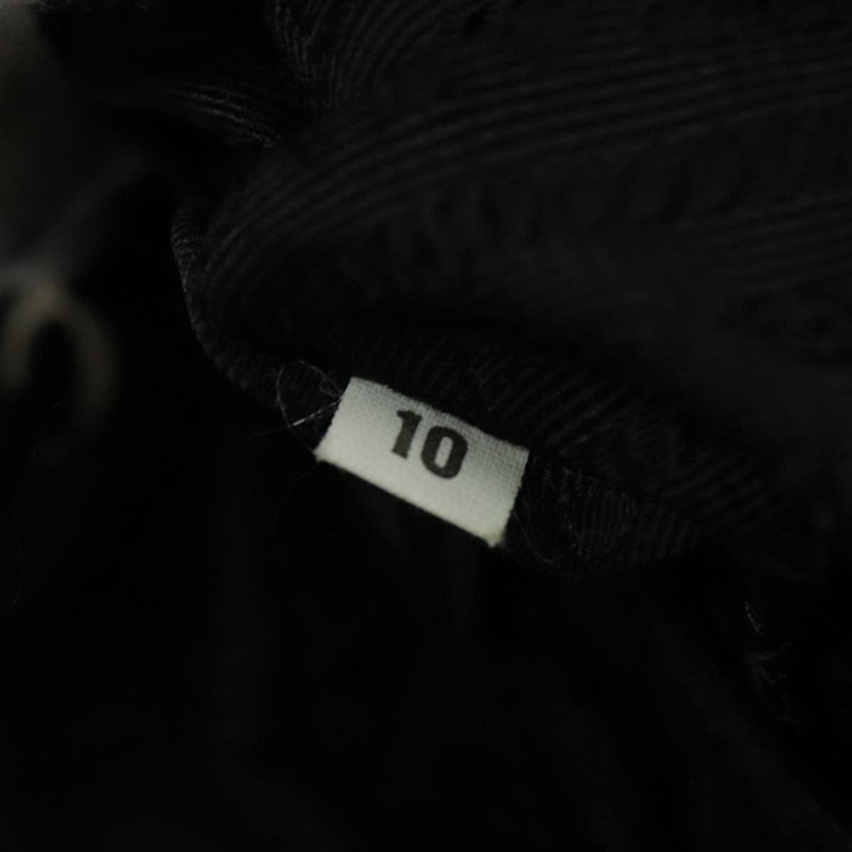 Prada Double Front Pocket Tessuto Black Nylon Backpack Bag (Pre-Owned)