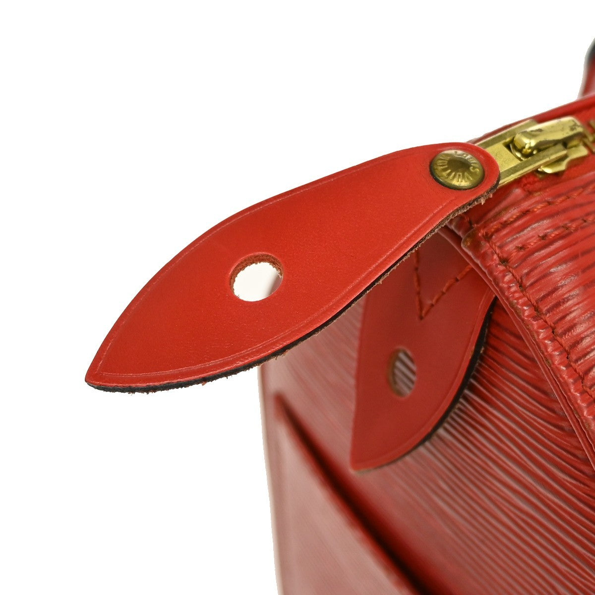 Louis Vuitton Speedy Epi Red Leather Handbag (Pre-Owned)