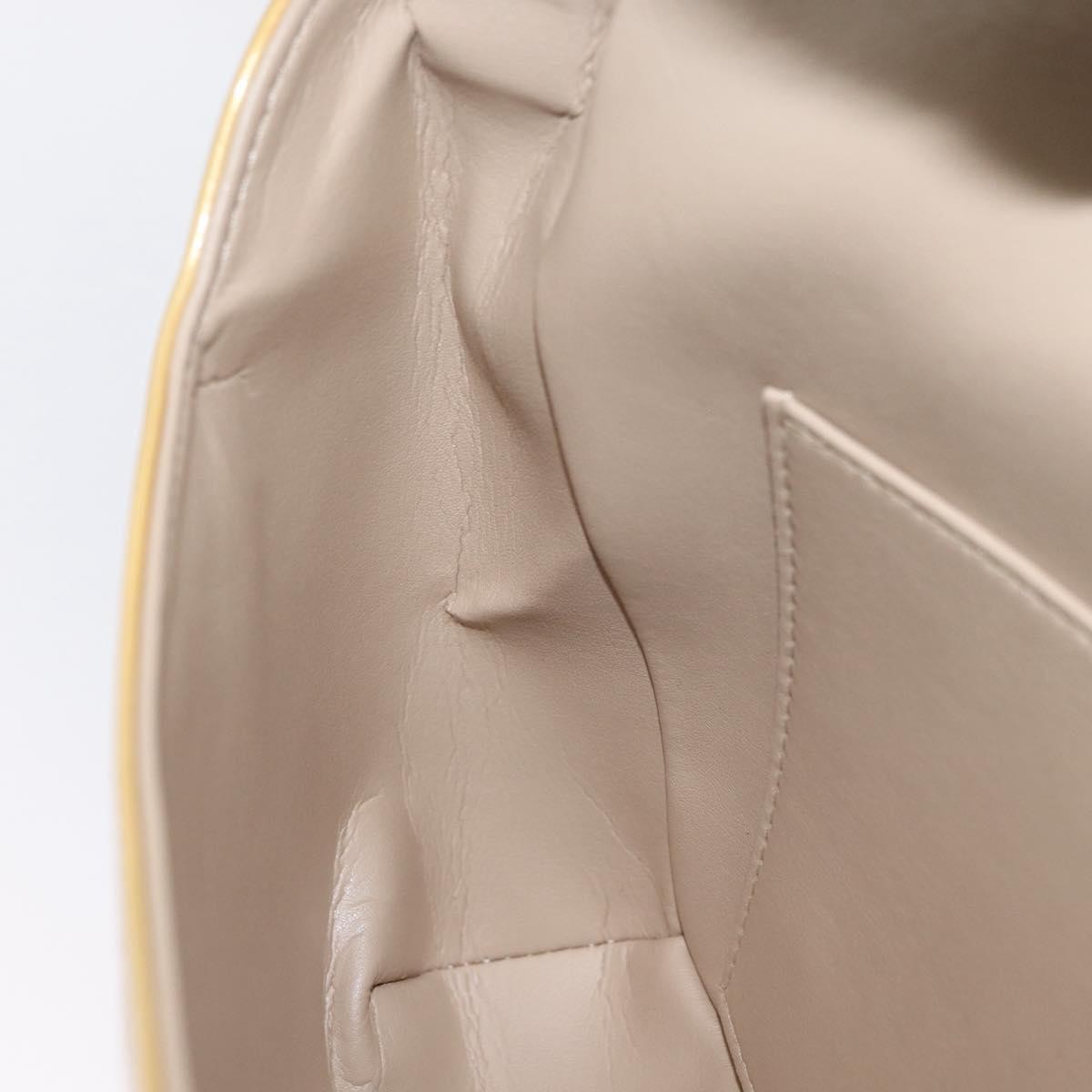 Louis Vuitton Thompson Street Monogram Vernis Beige Patent_Leather Shoulder Bag Bag (Pre-Owned)