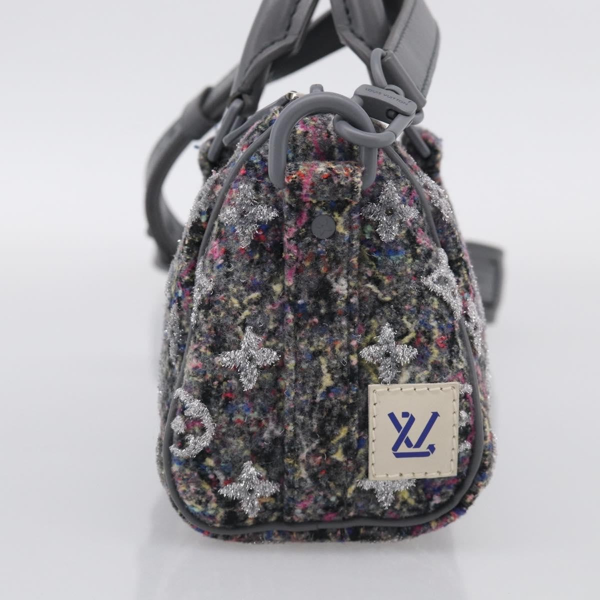 Louis Vuitton Keepall Bandouliere Lv Felt Multicolour Textile Travel Bag Bag (Pre-Owned)