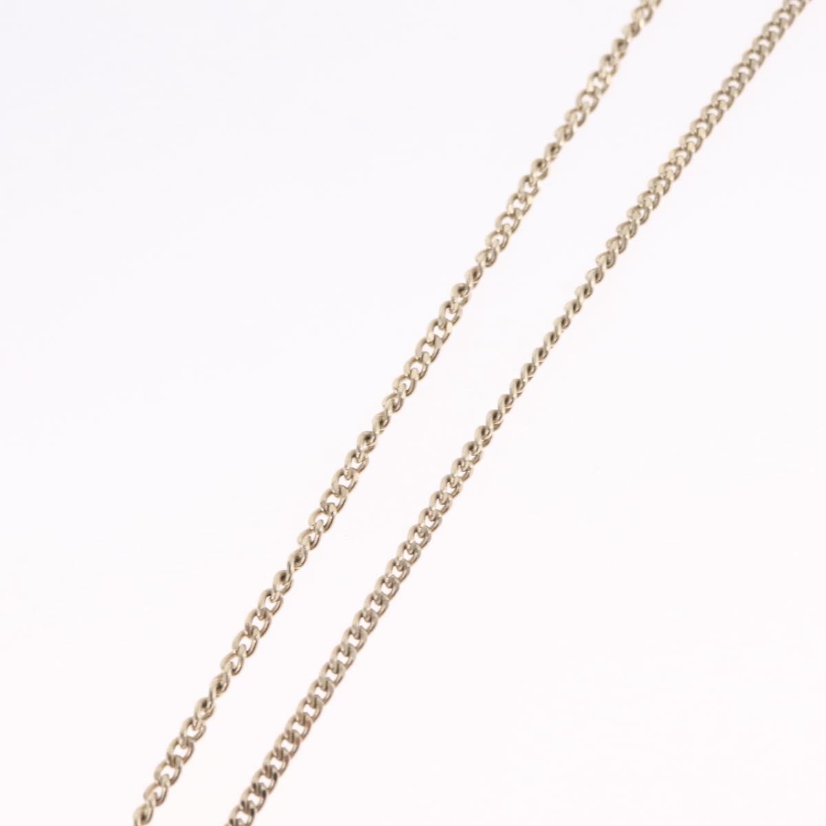Chanel Multi-Logo Engraved Cc Pendant Metal With Crystals Gold Metal Necklace Jewelry (Pre-Owned)