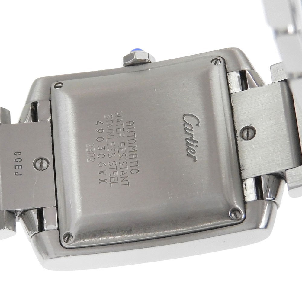 Cartier Tank Francaise Automatic Stainless Steel Watch (Pre-Owned)