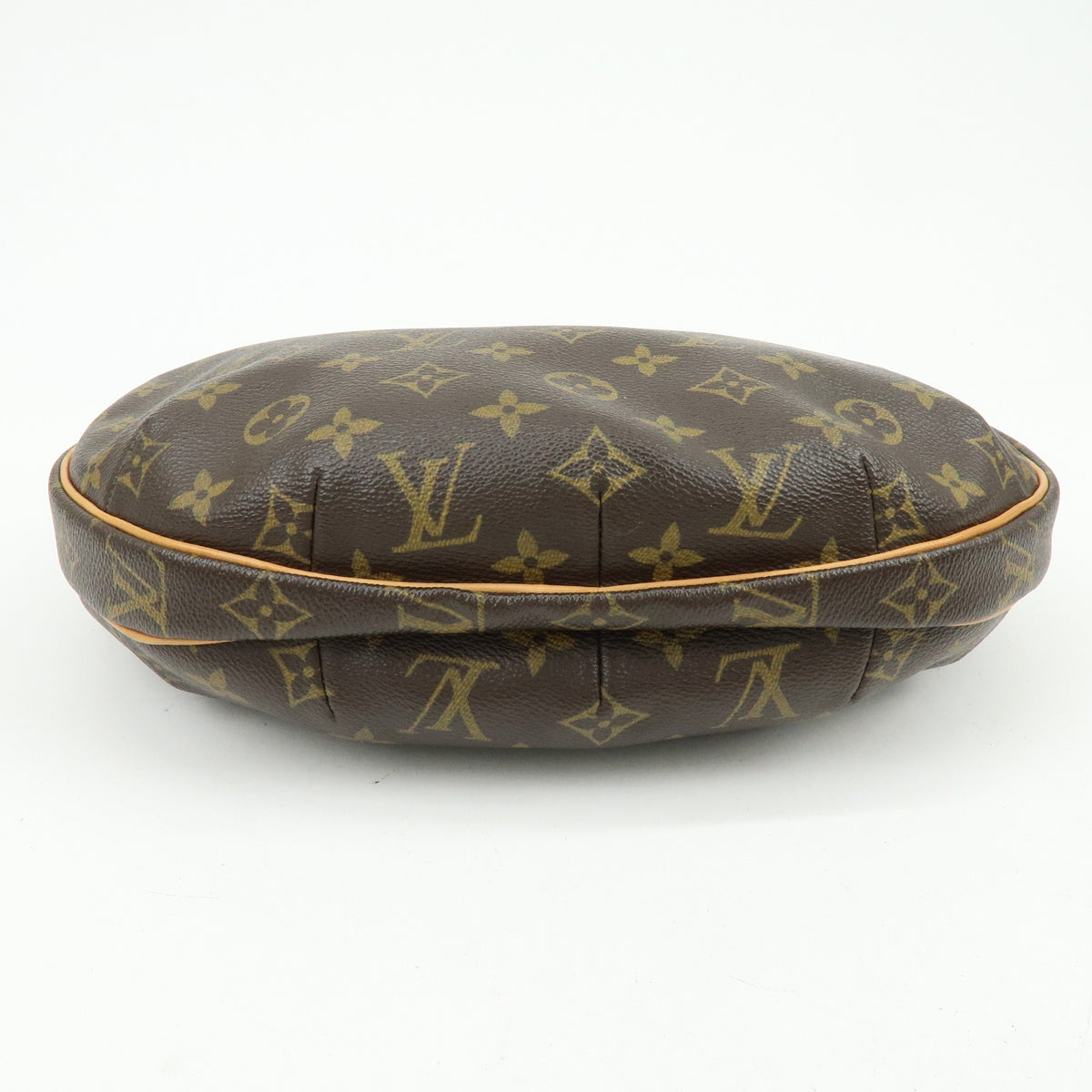 Louis Vuitton Croissant Monogram Canvas Brown Canvas Handbag (Pre-Owned)