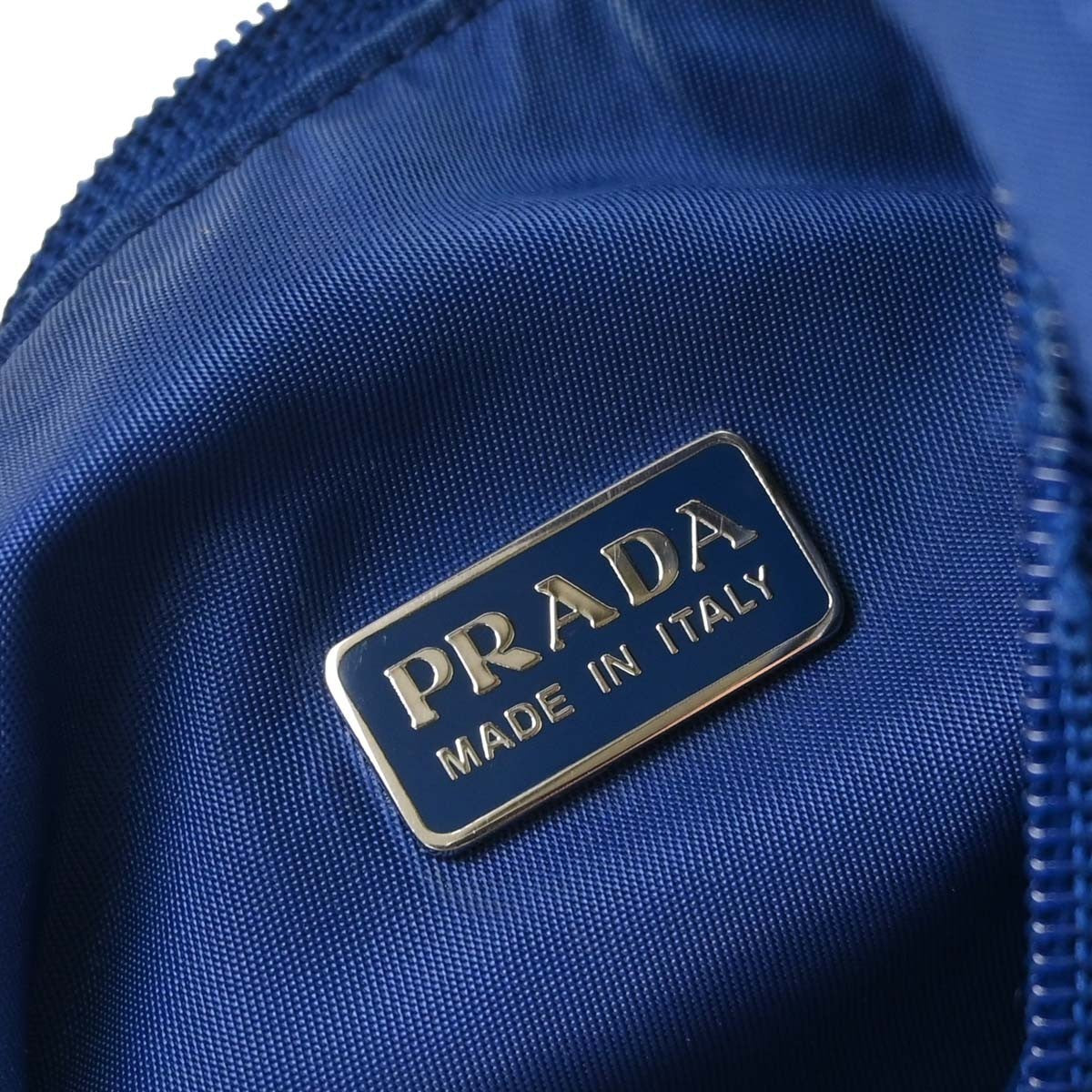 Prada Re-Edition 2000 Nylon Blue Nylon Shoulder Bag Bag (Pre-Owned)
