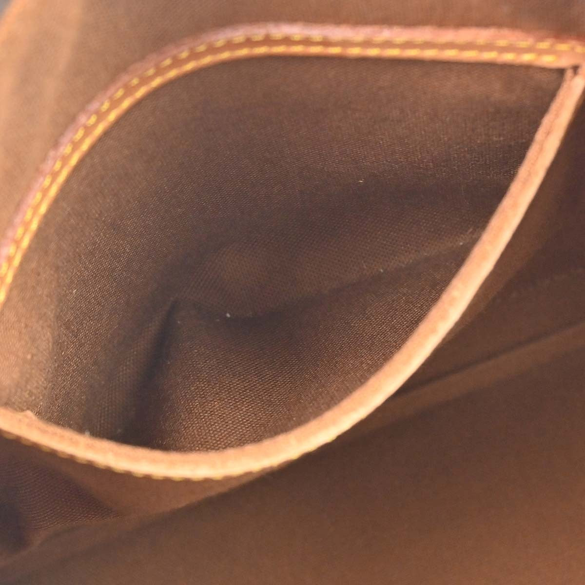 Louis Vuitton Alma Monogram Canvas Brown Canvas Handbag (Pre-Owned)