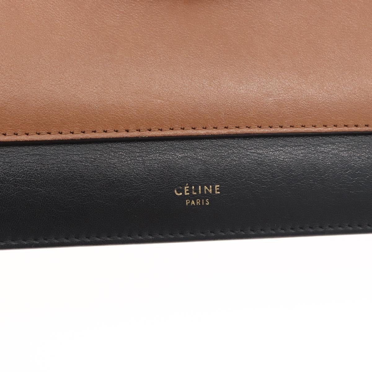 Celine Pocket Envelope Leather Multicolour Leather Shoulder Bag Bag (Pre-Owned)