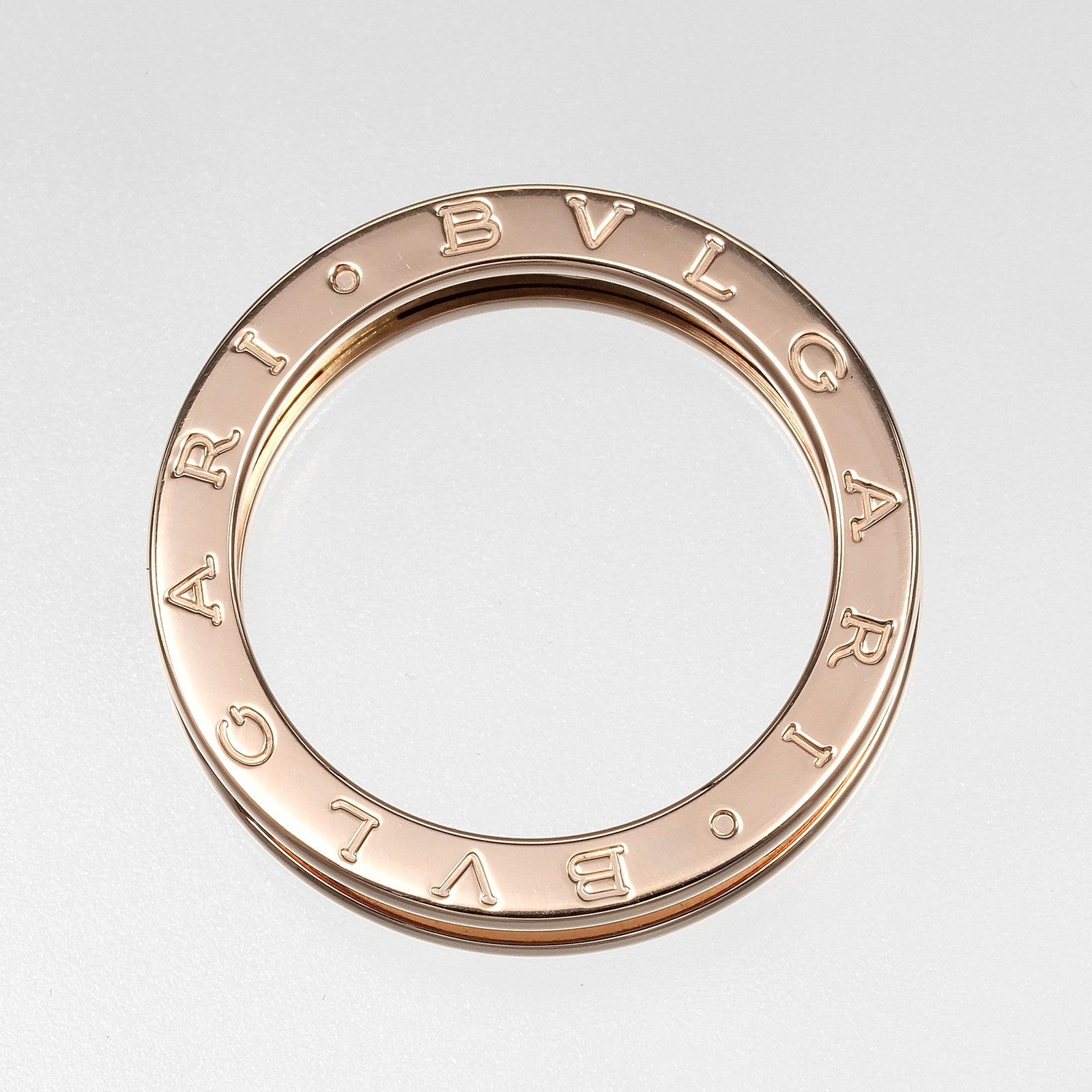 Bvlgari B.Zero1 One Band 18K Rose Gold Gold Pink_Gold Ring Jewelry (Pre-Owned)